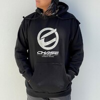 CHASE Round Icon Hoodie Black/Sand (XX-Large)