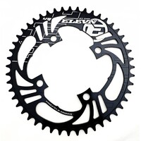 ELEVN Flow 4 Bolt 104 48T Chainring (Black)