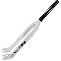 ELEVN Expert Fork 20 x 1 (White w/ Black Logo)