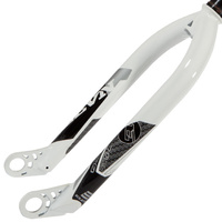 ELEVN 7.0 Pro Light Fork 20 x 1-1/8 (White w/ Black Logo) 20mm