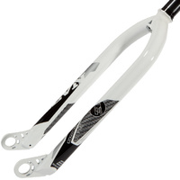 ELEVN Pro Fork 24 x 1-1/8 (White w/ Black Logo) 20mm