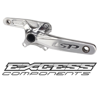 EXCESS LSP Alloy 2 Piece Cranks 4 Bolt Spider (Polished)