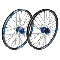 EXCESS XLS-2 20 x 1.50/1.75 Alloy Wheel Set 406 (Black-Blue)