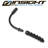 INSIGHT V-Brake Cabl Guide 90-degree with Boot (Black)