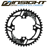 INSIGHT 4 Bolt Chainring 104mm bcd (Black)