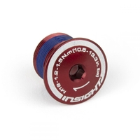 INSIGHT Alloy RLC-PL4 Crank Bolt M18x18.9x1.0 (Red)