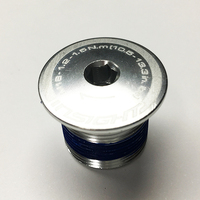 INSIGHT Alloy RLC-PL4 Crank Bolt M18x18.9x1.0 (Silver)