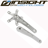 INSIGHT Alloy Cranks Square-Drive 5 Bolt 110bcd (Polished)