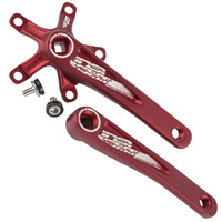 INSIGHT 130mm Cranks Square-Drive 5 Bolt 110pcd (Red)