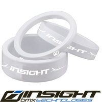 INSIGHT Head Set Spacers 1" Alloy 3, 5 & 10mm (White)