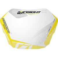 INSIGHT Mini Plate (White Background w/ Yellow)