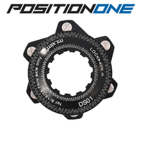 Position ONE ISO Center Lock Disc Adapter (Black)