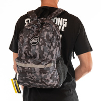 Staystrong Chevron V3 Back Pack (Black-Grey Camo)