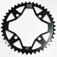 STAYSTRONG 4 Bolt 104 42T Chainring 7075 (Black)