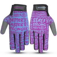 Staystrong Sketch Glove (Purple-Teal)