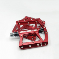 Staystrong FORCE Pro Platform Pedals suit 9/16 (Red)
