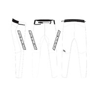 Staystrong BMX Race Pants (White) Adult 28