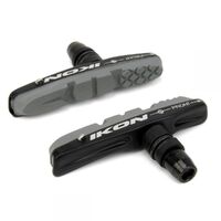 IKON Brake Pads to suit Carbon Rims (Black) 