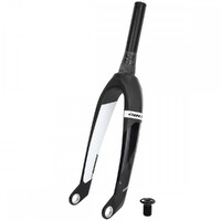 IKON BMX Carbon 20" Fork 20mm (Black-White) Tapered