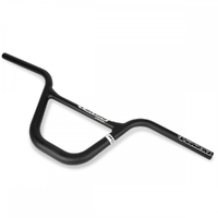 IKON 8.00" 31.8mm Carbon Bar (Black/White) FLAT