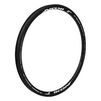 IKON Carbon Rim 20 x 1.1/8-3/8 36H Brake (Black-White)