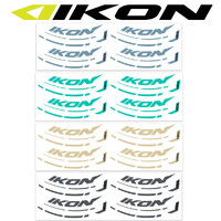 IKON Carbon Rim Sticker Kit 20" Non-Brake
