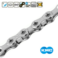 KMC E1 Chain 1/2 x 1/8" Single Speed (Silver/Silver)