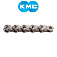 KMC HL1 Chain 1/2 x 1/8" Half Link Single Speed (Silver/Silver)