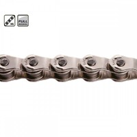 KMC HL1 Chain 1/2 x 1/8" Half Link Single Speed (Silver/Silver)