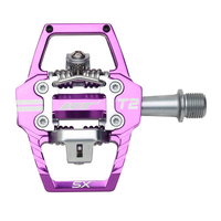 HT Components T2 SX Pedals 9/16" (Purple)