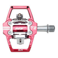 HT Components T2 SX Pedals 9/16" (Red)