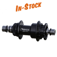 ONYX BMX OHM Rear Centre Lock Hub (10mm Bolt On) 28H Black