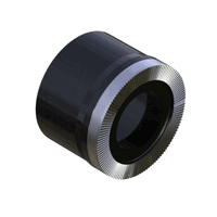 ONYX 10mm Axle Knurled Cone (each) Black