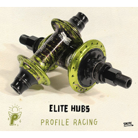 PROFILE Limited Edition Two Headed Gator Elite Hub Set (36H R.H.D.) Green
